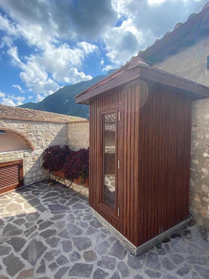 Villa Con Piscina "La Dogana Di Spoleto " SantʼAnatolia di Narco Buitenkant foto