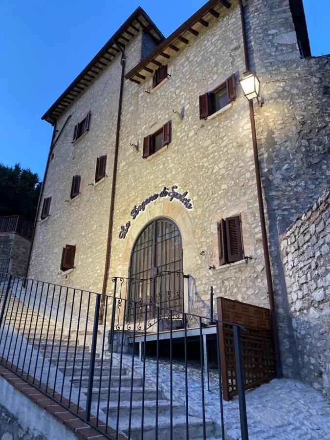 Villa Con Piscina "La Dogana Di Spoleto " SantʼAnatolia di Narco Buitenkant foto